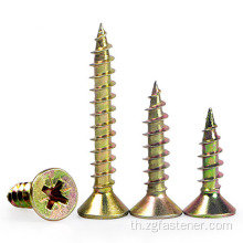 Color Zinc Cross Countersunk Head Tapping Screws